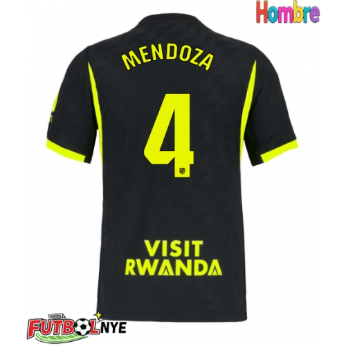 Camiseta Atletico Madrid Rodrigo Mendoza #4 Visitante Equipación 2026-27 manga corta